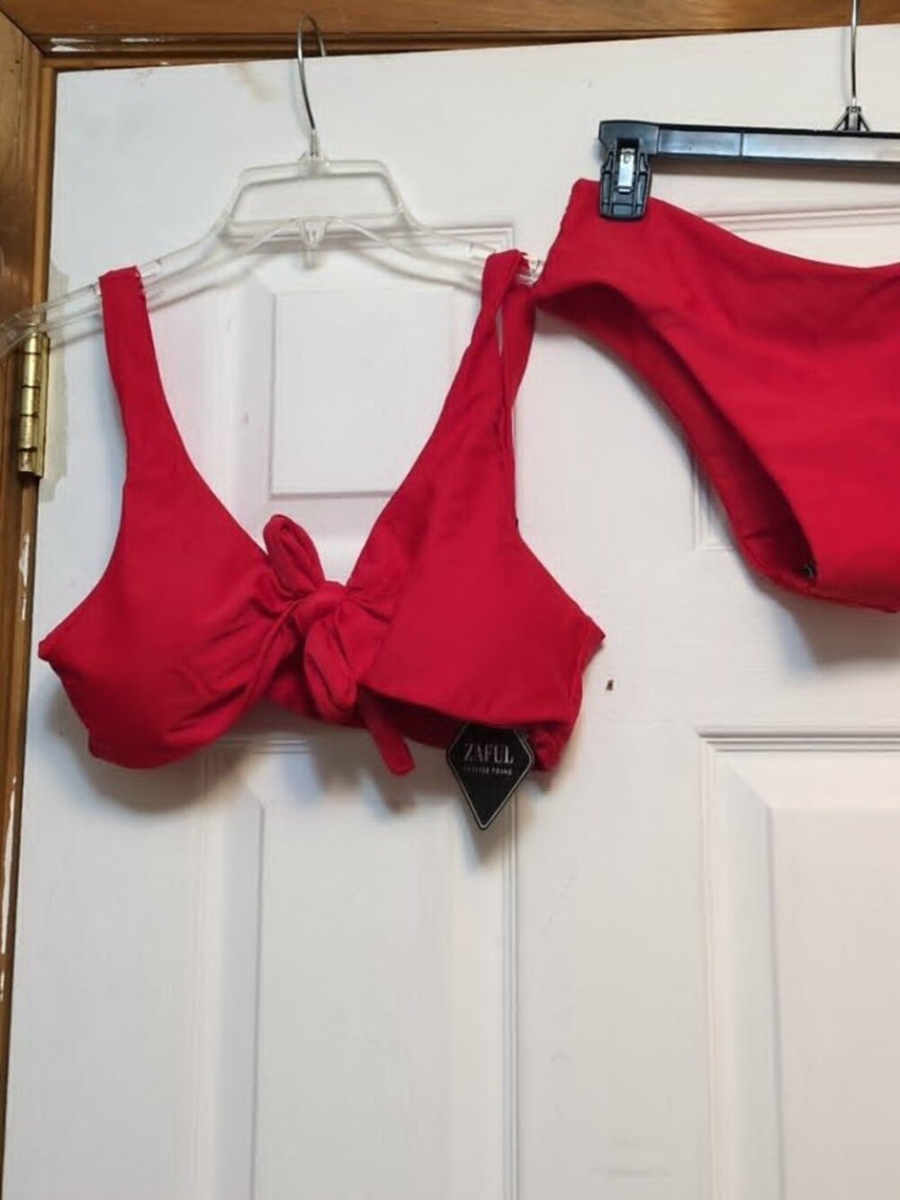 Zaful Forever Young Red Bikini Size 8 New Sexy Beach Fun Summer Resort Swimsuit